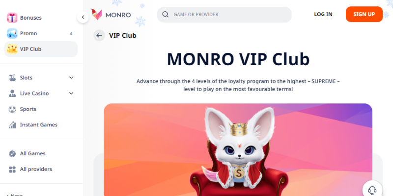 monro-klub-vip