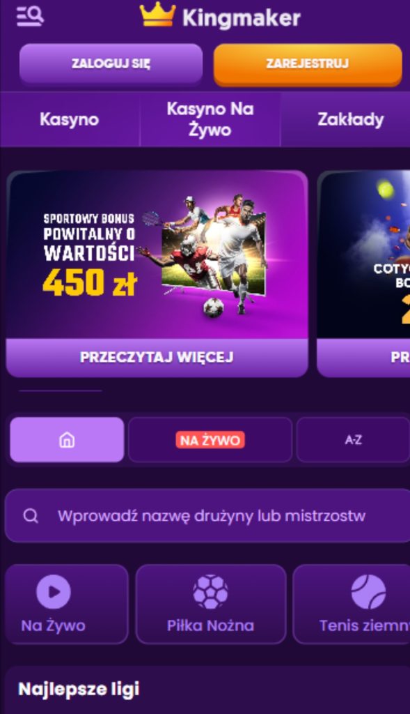 kingmaker-zakłady-sportowe-mobilna