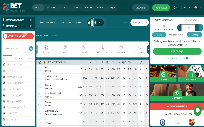 opcje-zakładów-sportowych-22bet opcje-zakładów-sportowych-22bet